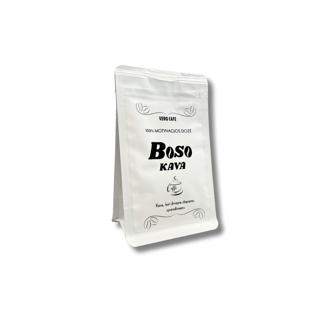 Boso kava 200 g Pietų ir Centrinės Amerikos kava Vero Coffee House Malta Boso kava 100 % motyvacijos dozė