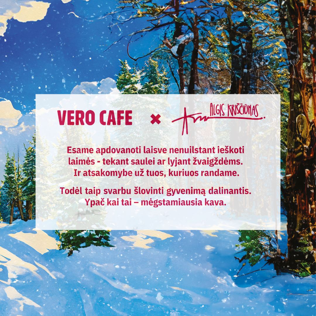 Riboto leidimo Lapės kava Kava VERO CAFÉ