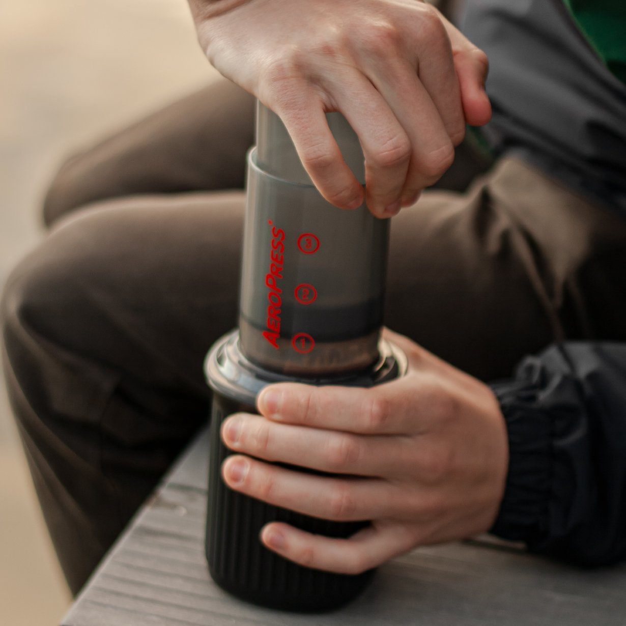 AEROPRESS GO - kavos ruošimo įrenginys Kavinukas verocafe