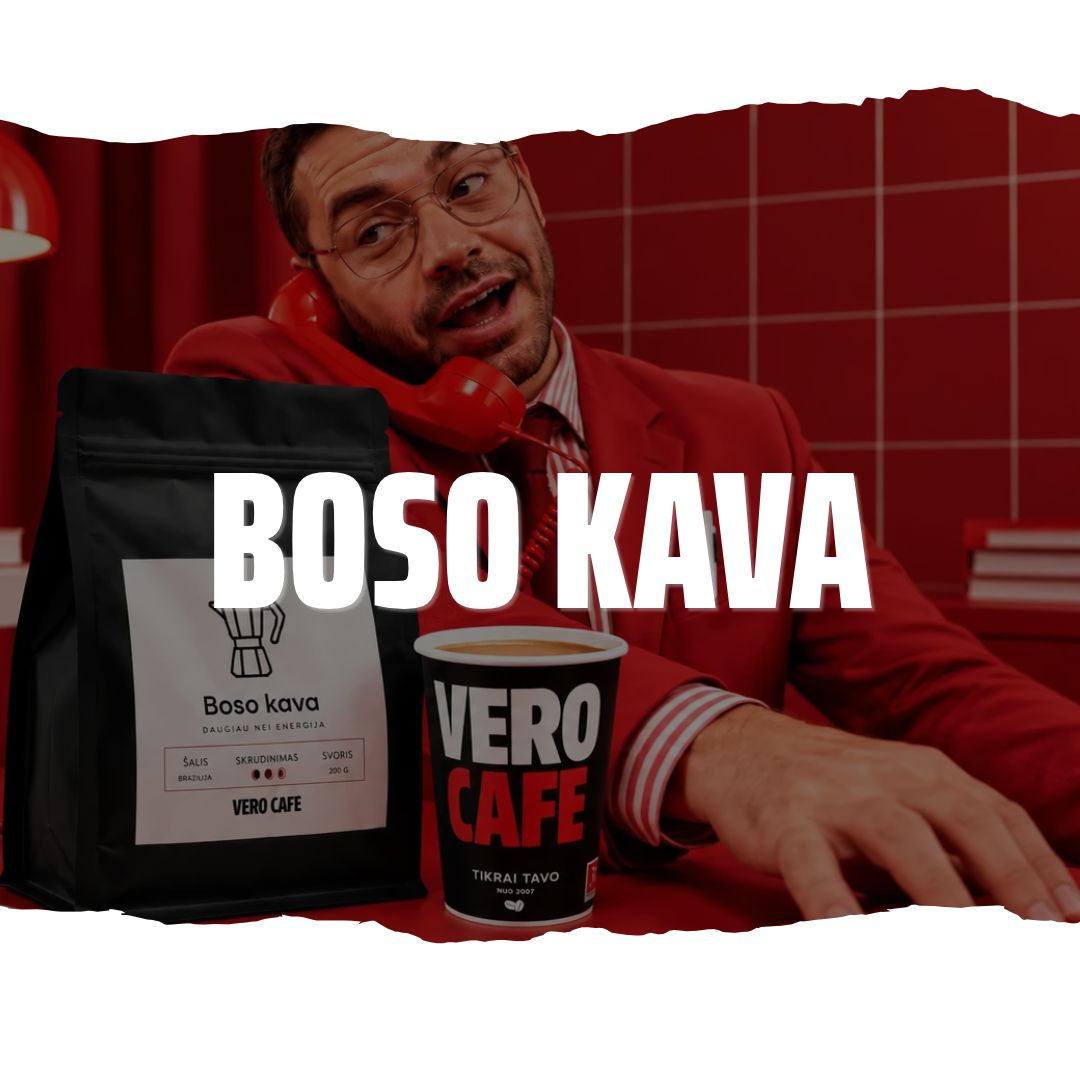 Išskirtinė dovana Boso dienai - „Boso kava“