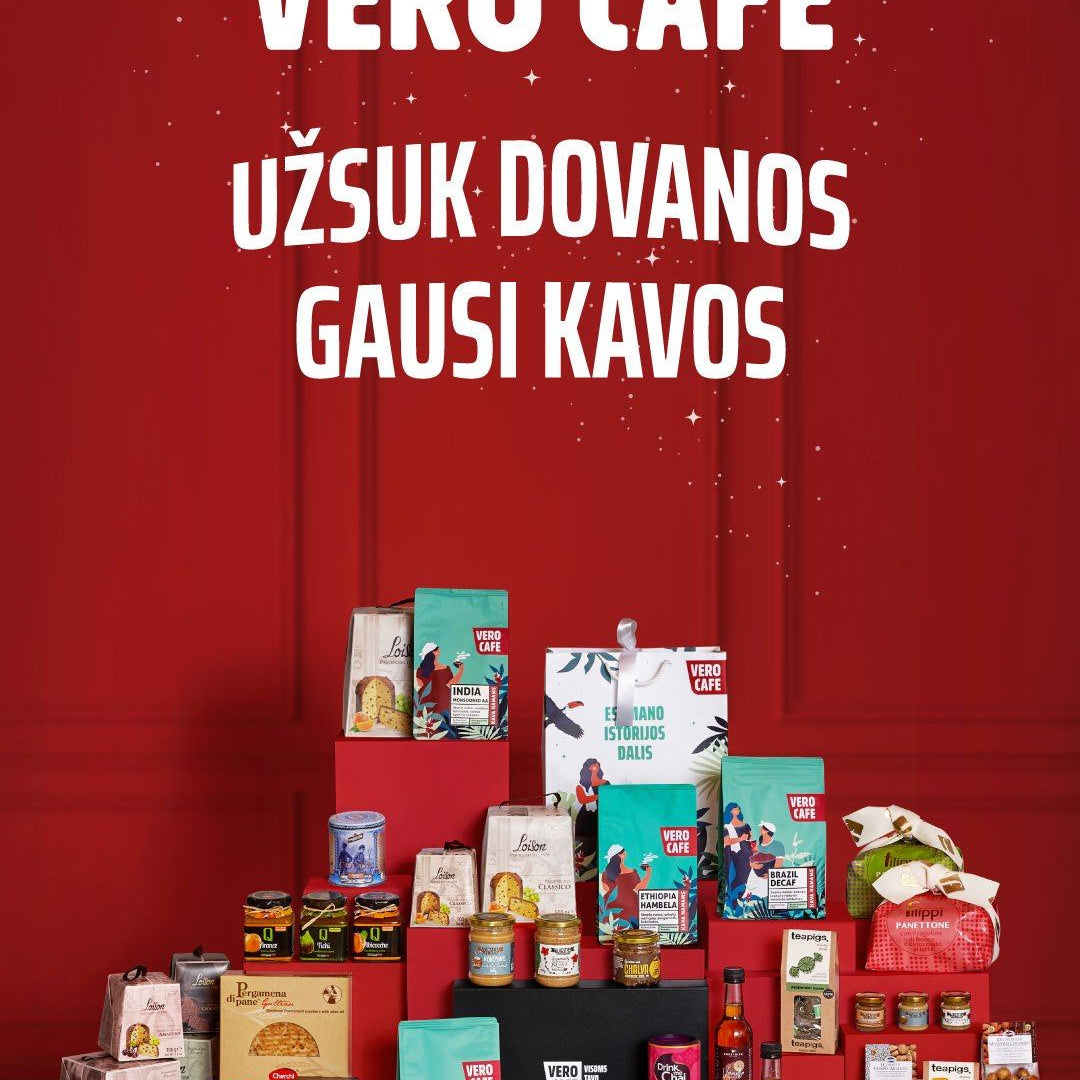 VERO CAFE / Kalėdinių dovanų asortimentas 🎁