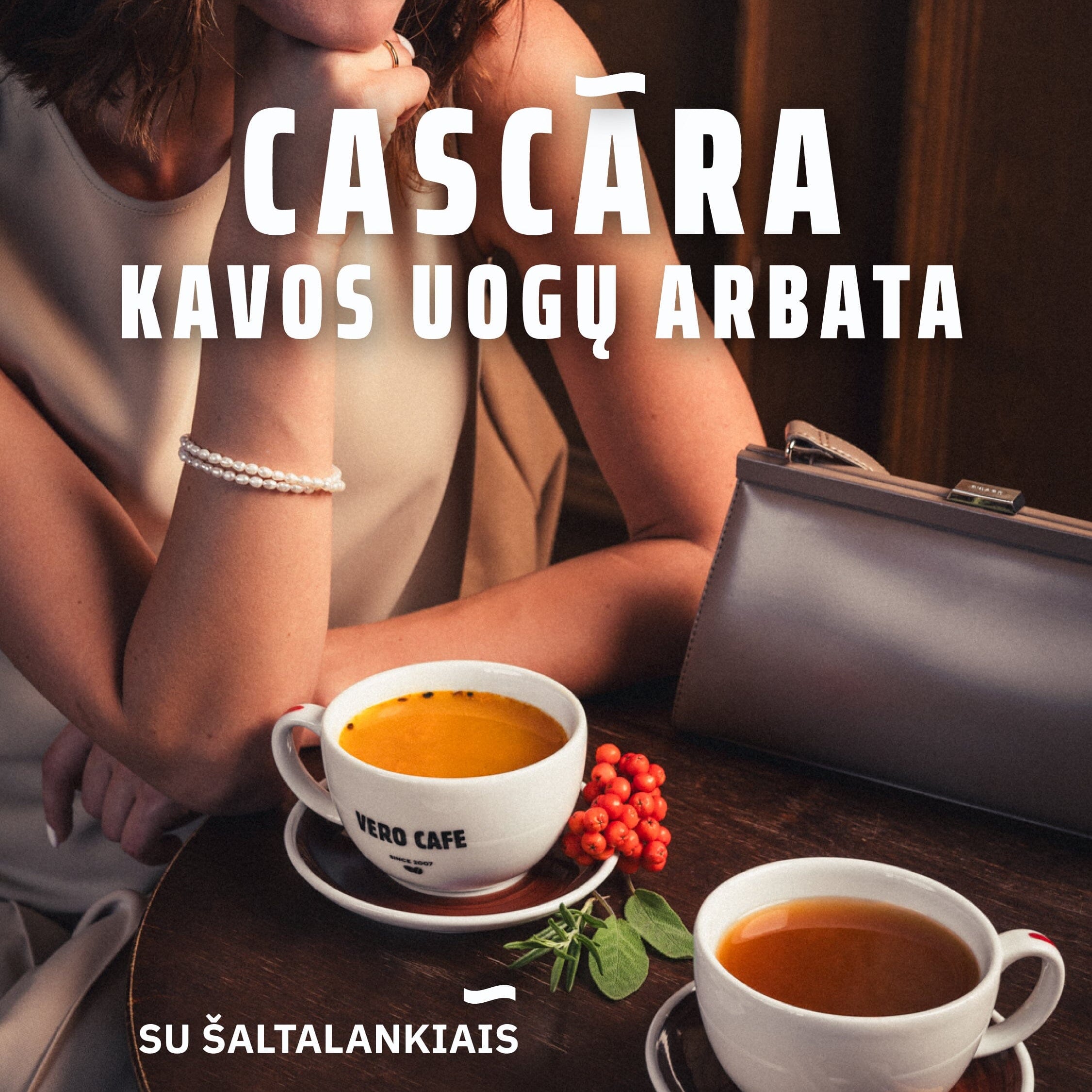 Cascara - kavos uogų arbata. Jau visose Vero Cafe!