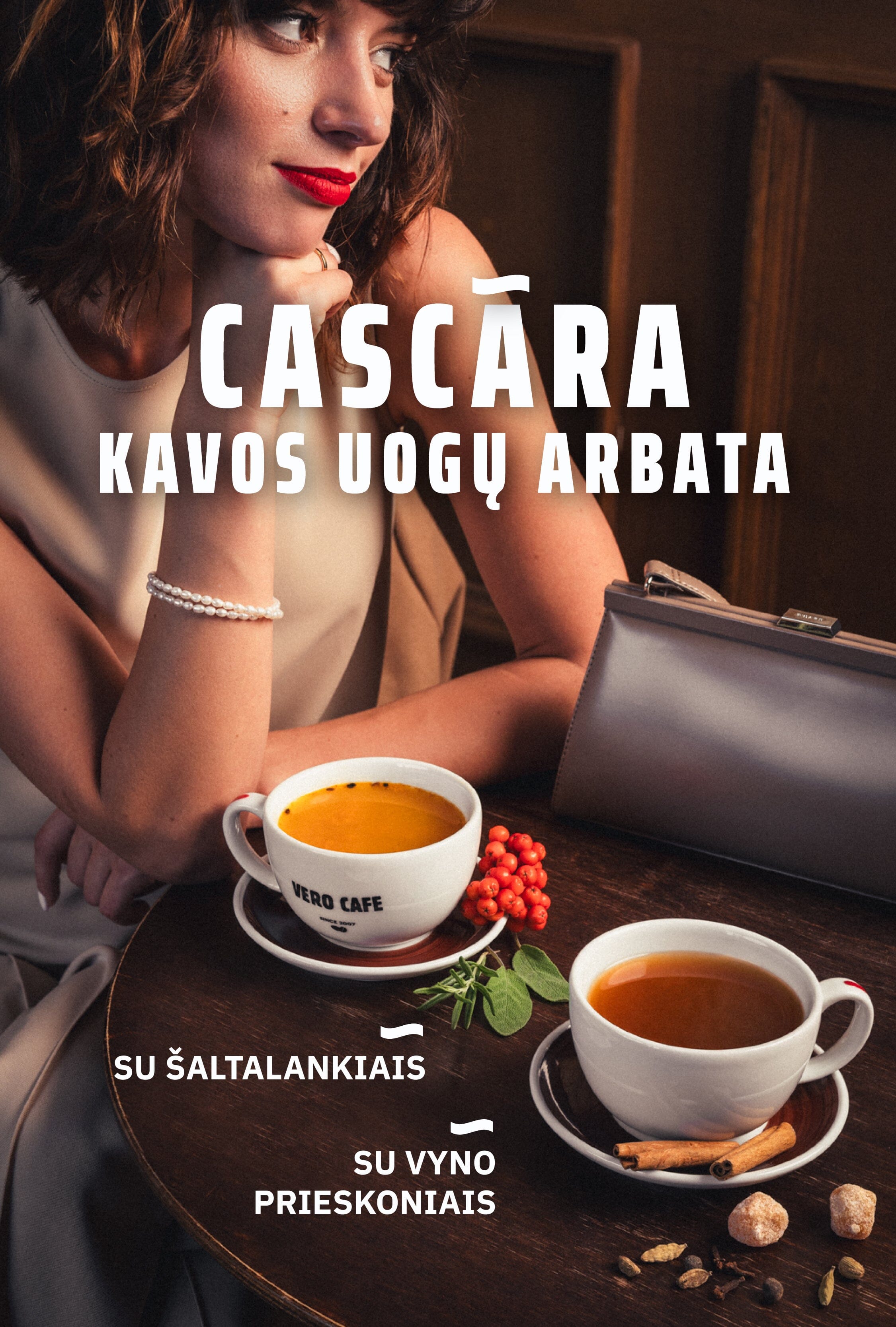 Cascara - kavos uogų arbata. Jau visose Vero Cafe!