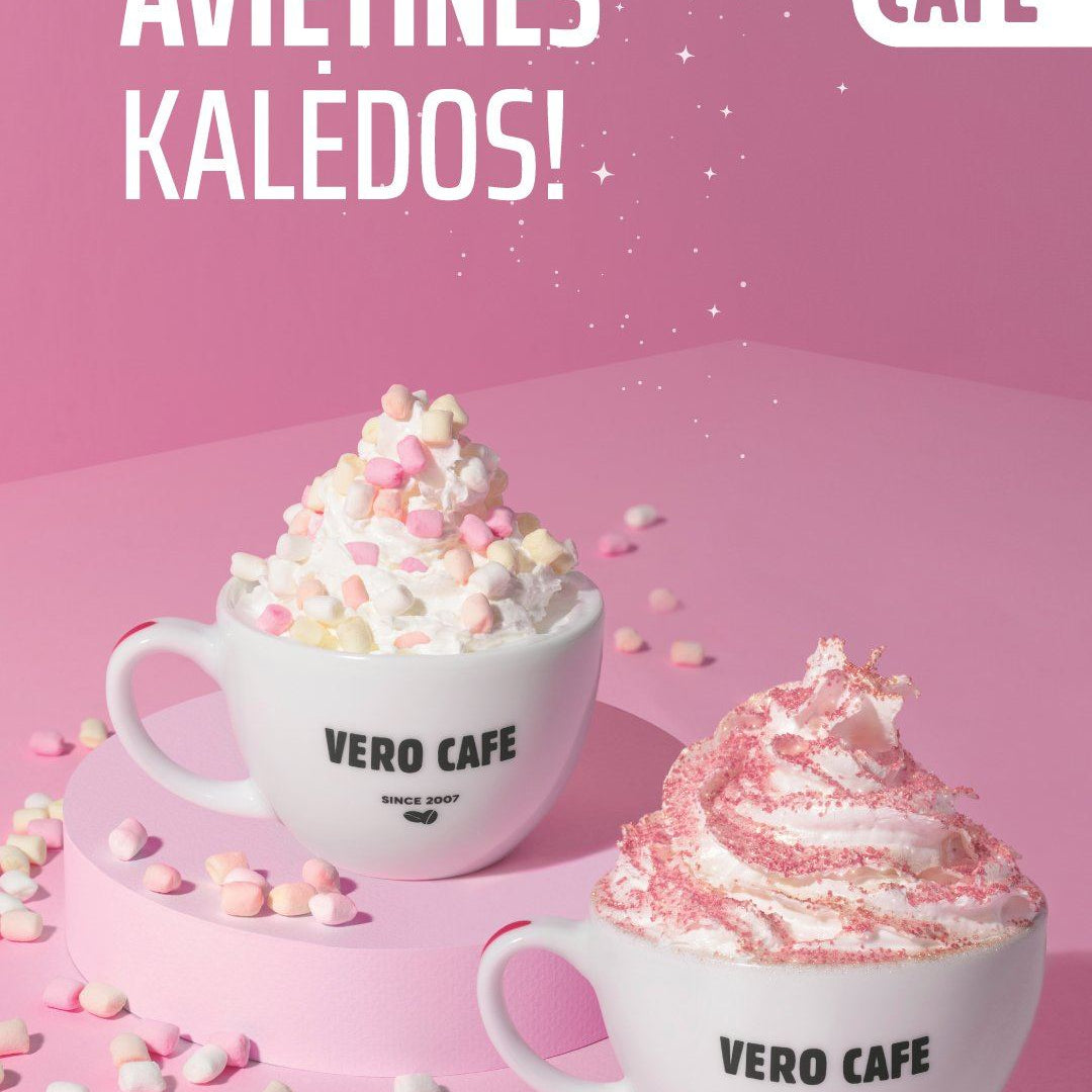 VERO CAFE linki jums rožinių švenčių! 💖