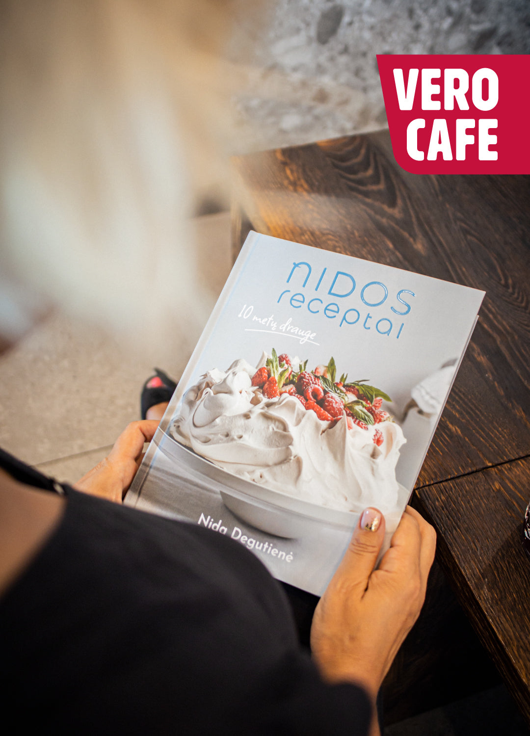 Kulinarinių knygų autorė Nida Degutienė kartu su VERO CAFE kviečia į knygos pristatymą! ❤️🌊☕️