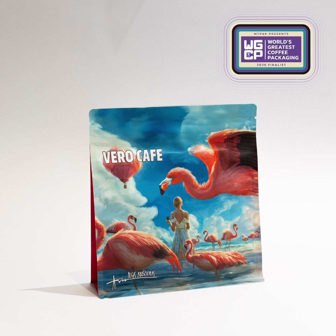 Riboto leidimo Flamingo kava 200 g Kava VERO CAFÉ 