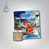 Dovanų rinkinys: Jorùs moliūgų sėklos šokolade 100 g ir kava 200 g VERO CAFE Lapė 200 g Moliūgų sėklos baltajame šokolade kapučino skonio 100 g 