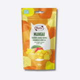 Traškūs mangų skonio karamelės kubeliai „Mangai" 120 g Rūta 