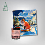 Dovanų rinkinys: RŪTA drąžė 120 g ir kava 200 g VERO CAFE Traškūs migdolai su Ruby šokoladu ir juodaisiais serbentais 120g Lapė 200 g Malta