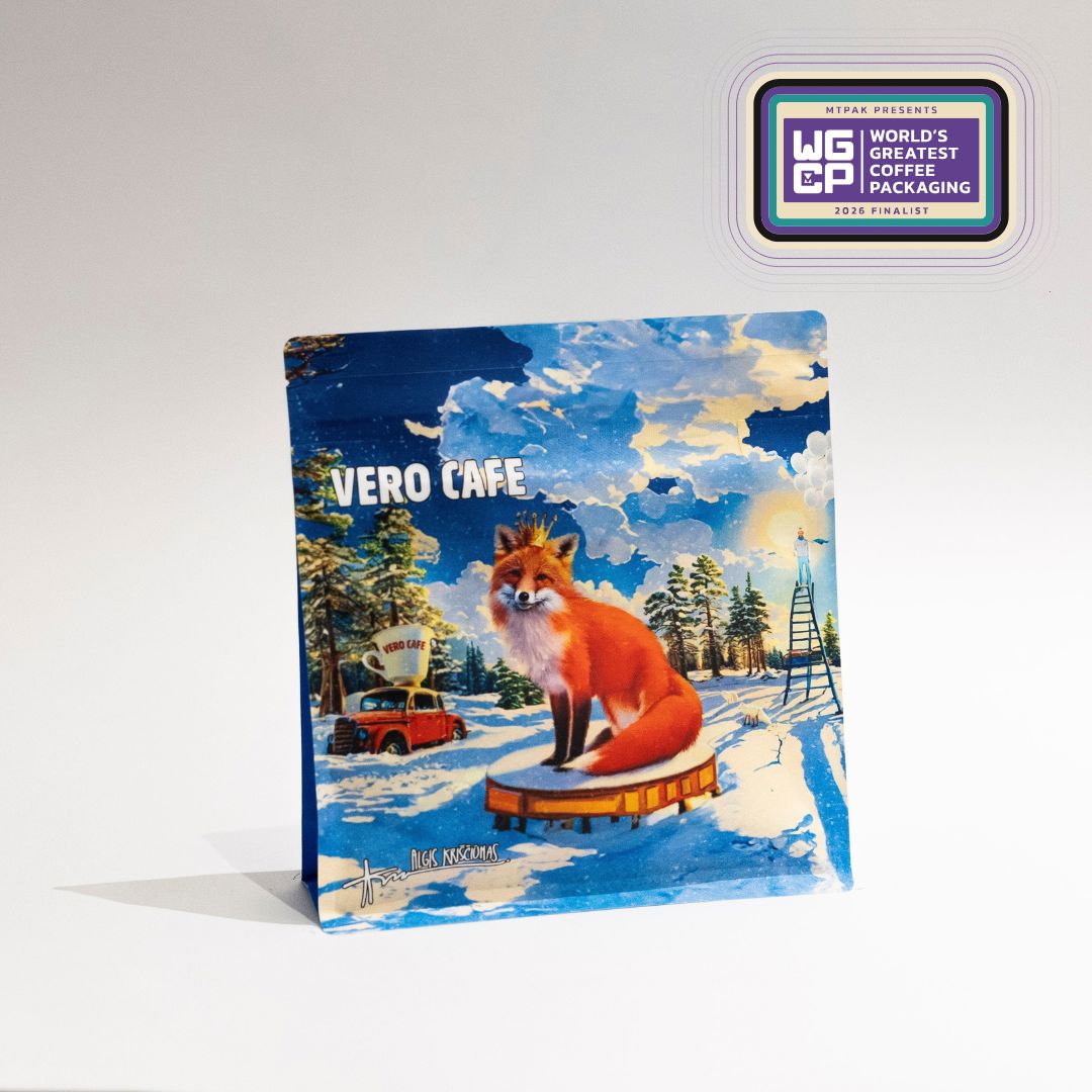 Riboto leidimo Lapės kava 200 g Kava VERO CAFÉ 