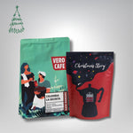 Dovanų rinkinys: Columbia La Secreta 200 g ir Kalėdinė kava 200 g DOVANŲ IDĖJOS VERO CAFE Malta Moka Kavinukas 