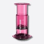 Aeropress Clear Pink kavos ruošimo prietaisas Kavos ruošimo indai VERO CAFE 