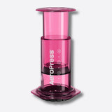 Aeropress Clear Pink kavos ruošimo prietaisas Kavos ruošimo indai VERO CAFE 