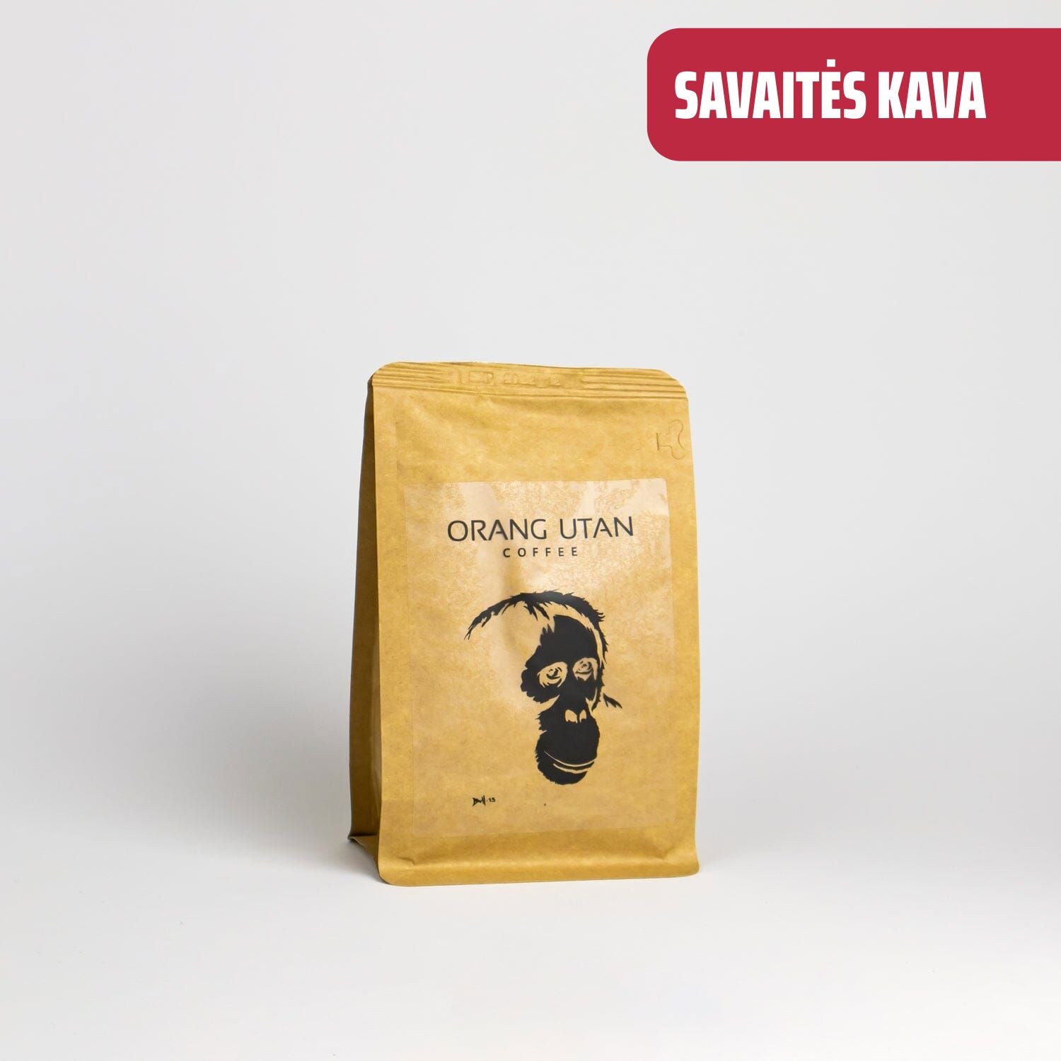 Kavos pupelės ORANG UTAN 200 g Azijos kava Vero Coffee House 
