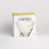 CHEMEX kavinuko filtrai, 100 vnt. Kavos ruošimo indai CHEMEX 6-8 puodeliams 