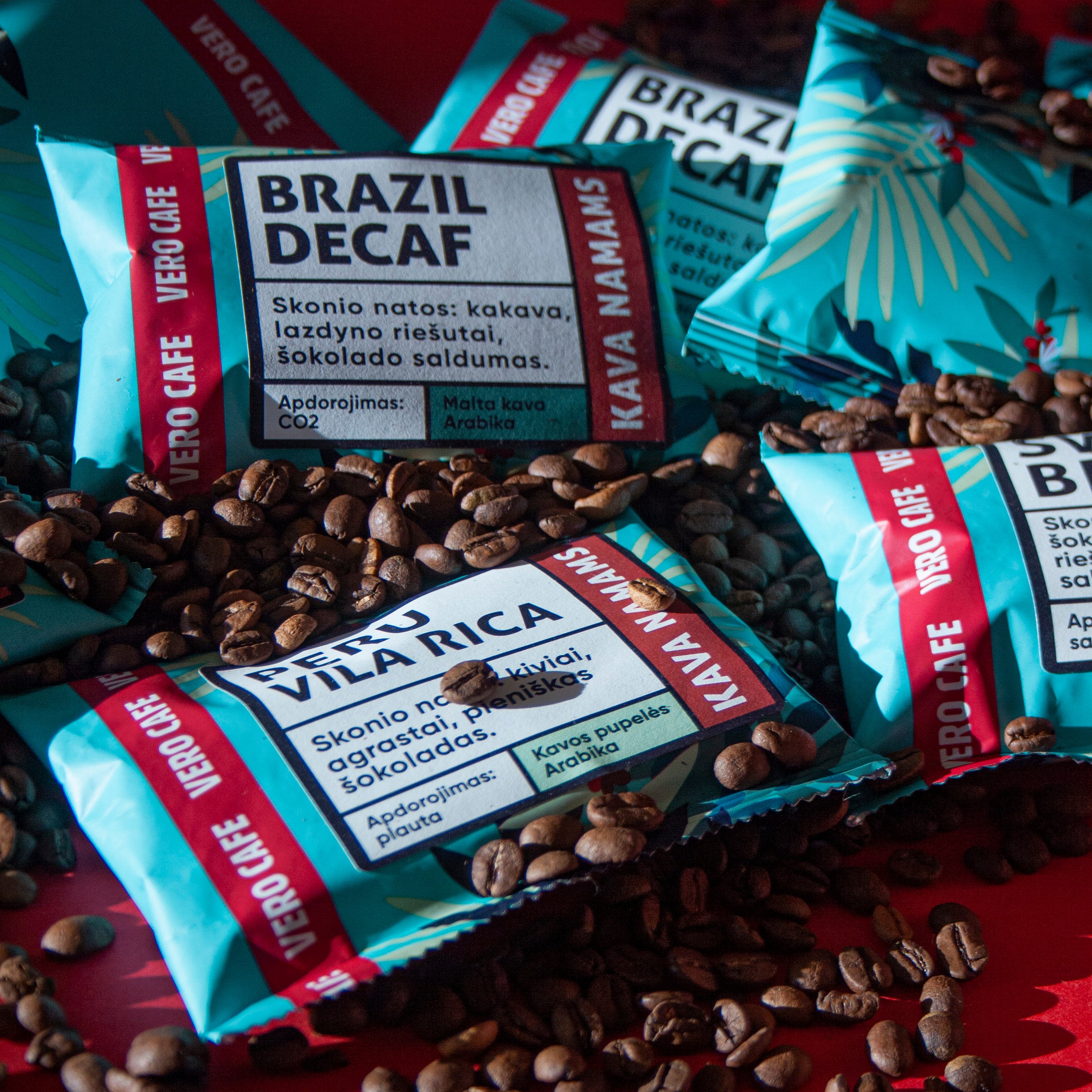 Kavos mėginėlis, 20g Kava Vero Coffee House SWEET BRASIL 