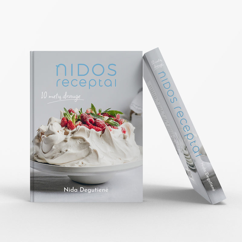 Knyga „Nidos receptai: 10 metų drauge” VERO CAFE 